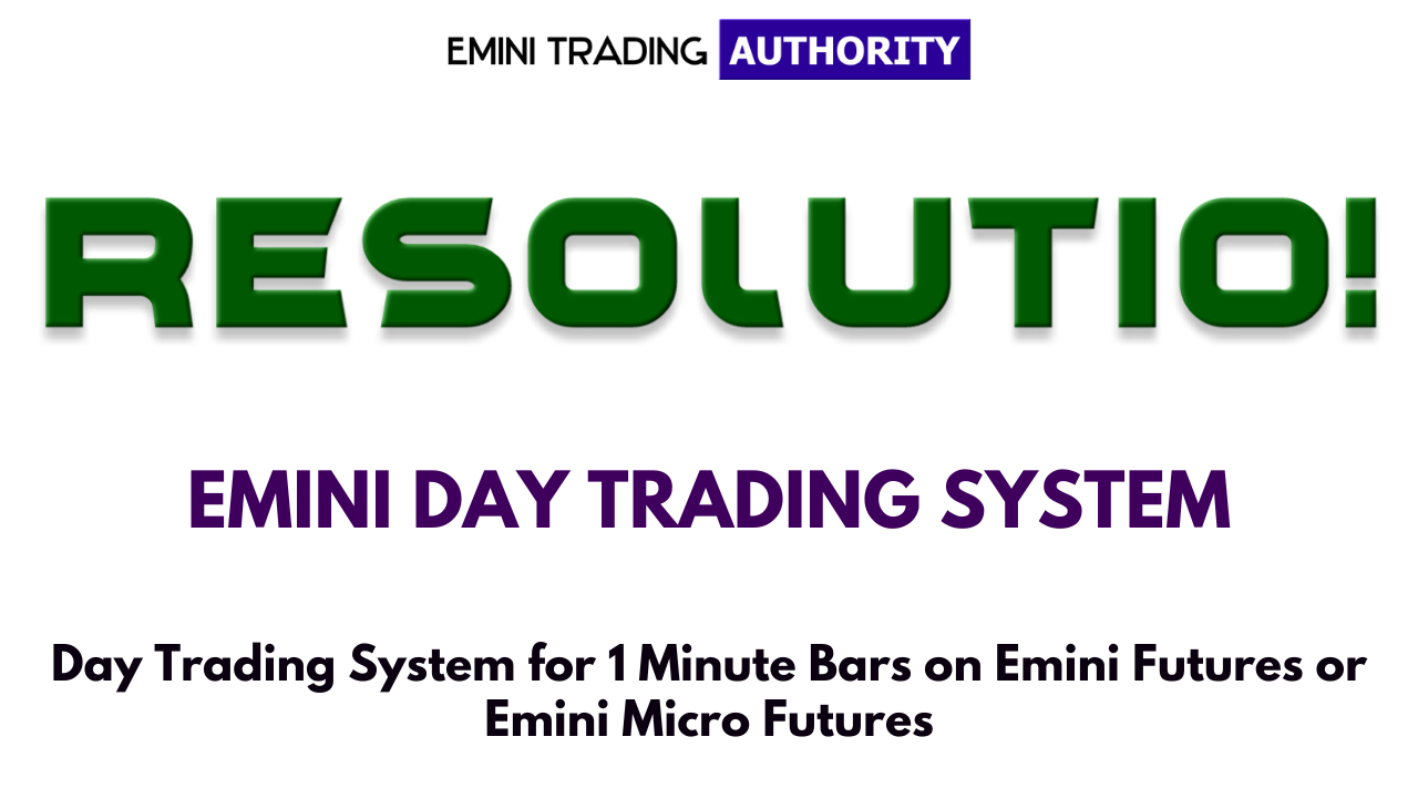 RESOLUTIO Emini Day Trading System